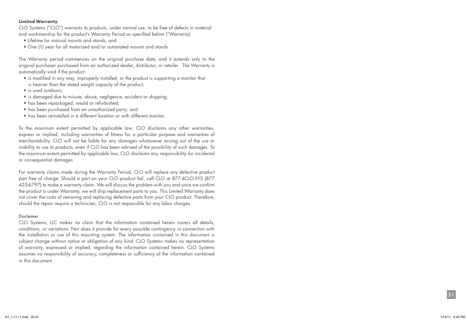 WallWizard DM65 User Manual | Page 16 / 16
