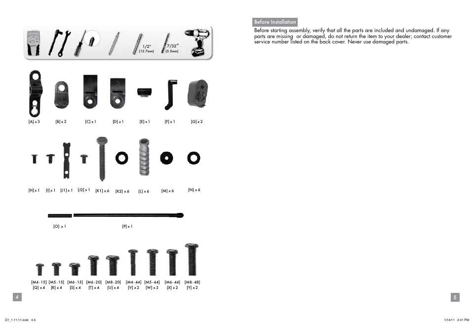 WallWizard DM65 User Manual | Page 3 / 16