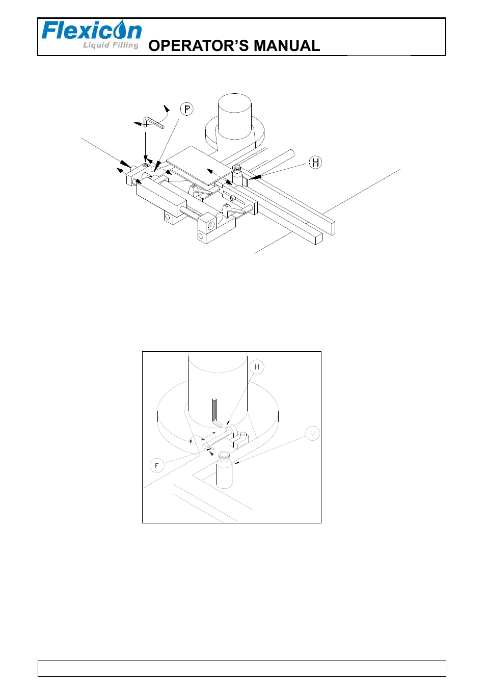 Adjusting the bottle pusher, Adjusting the inlet sensor, Operator’s manual | Ff20 | Watson-Marlow FF20 User Manual | Page 11 / 24