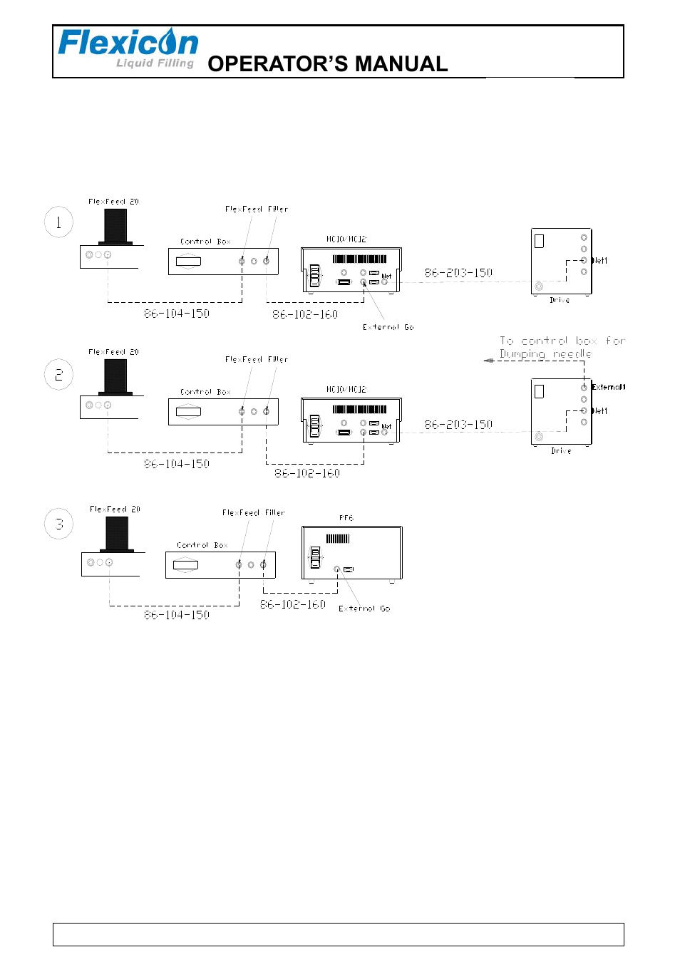 Typical installation, Operator’s manual, Ff20 | Watson-Marlow FF20 User Manual | Page 21 / 24