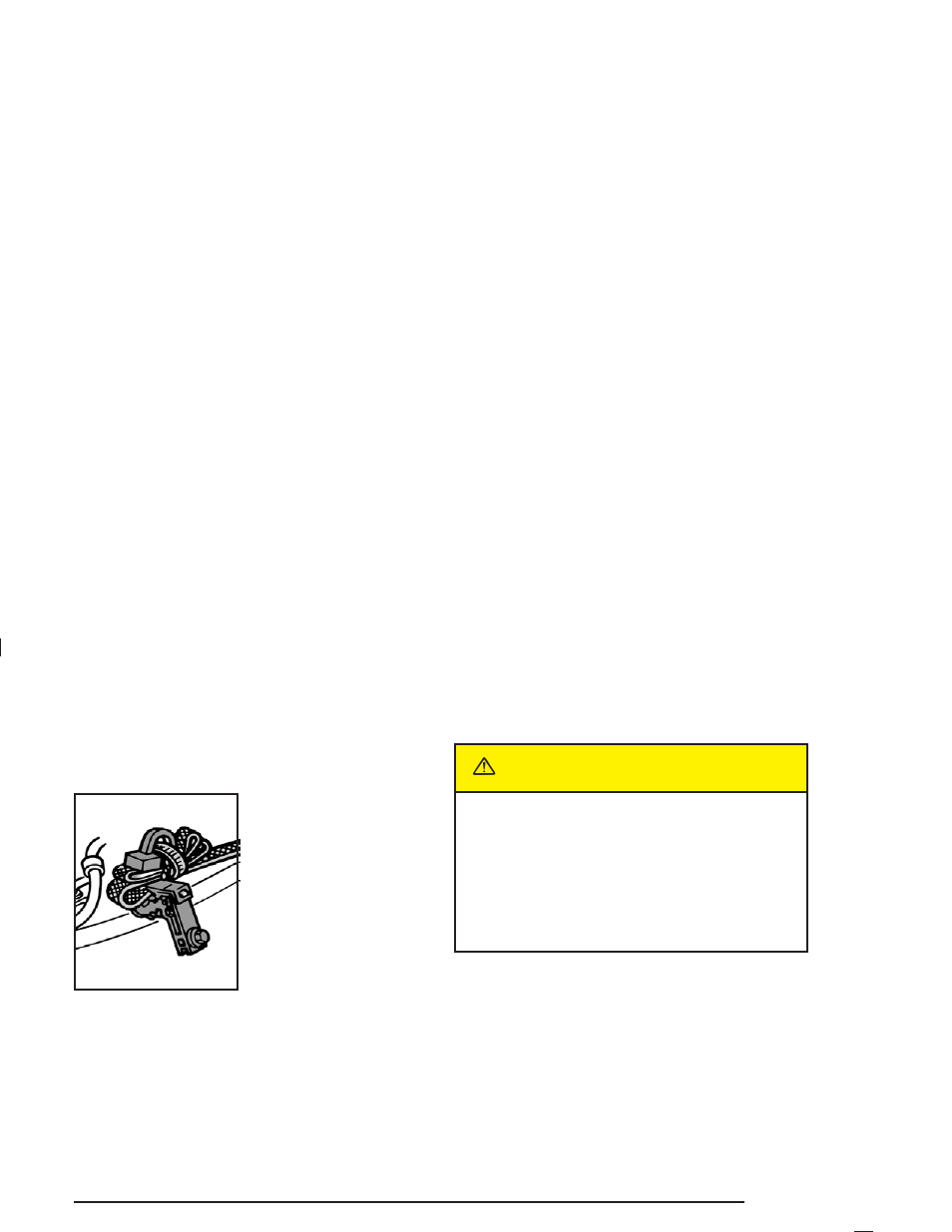 Engine coolant heater, Engine coolant heater -21, Caution | Cadillac 2004 Escalade ESV User Manual | Page 115 / 472