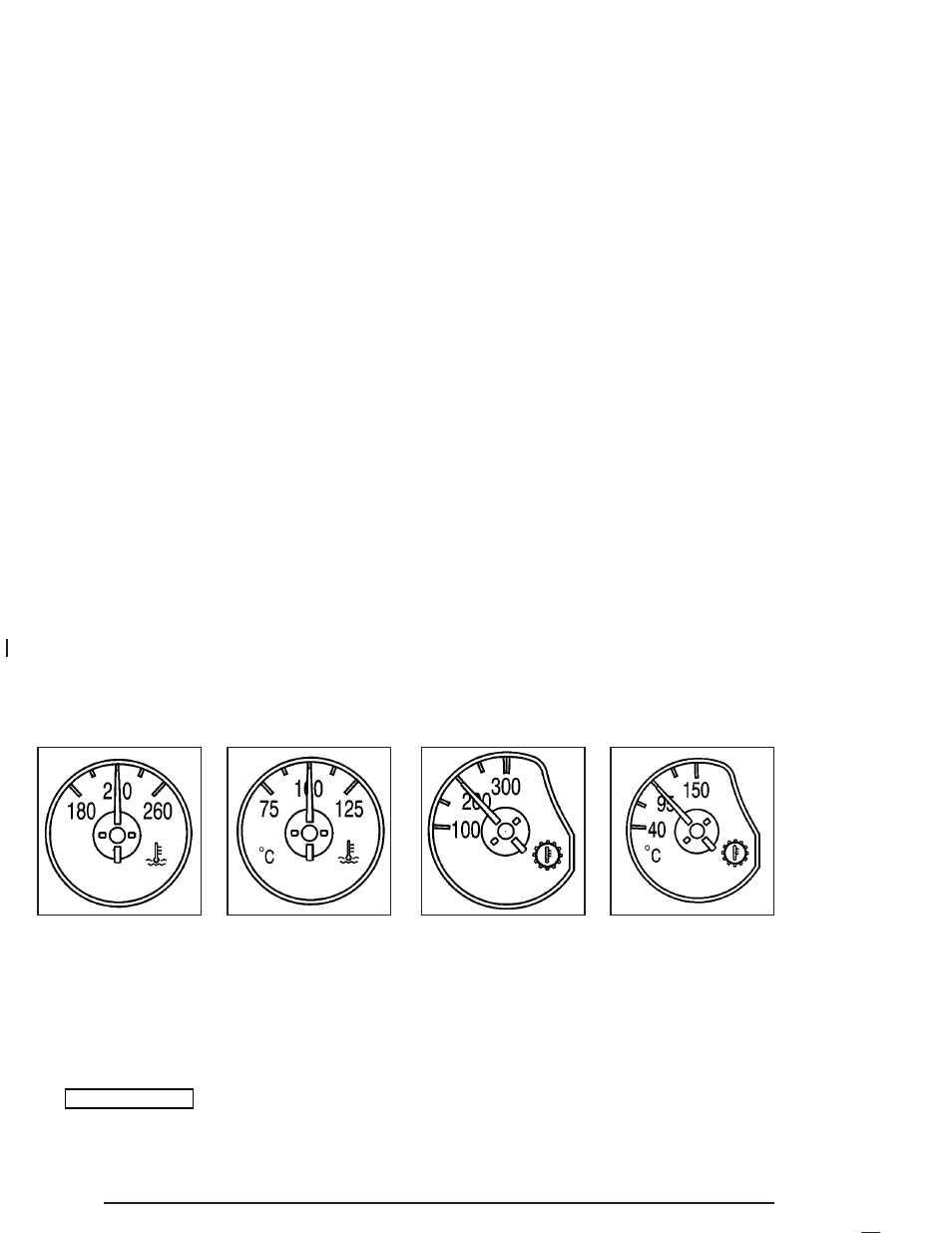 Engine coolant temperature gage, Transmission temperature gage | Cadillac 2004 Escalade ESV User Manual | Page 182 / 472