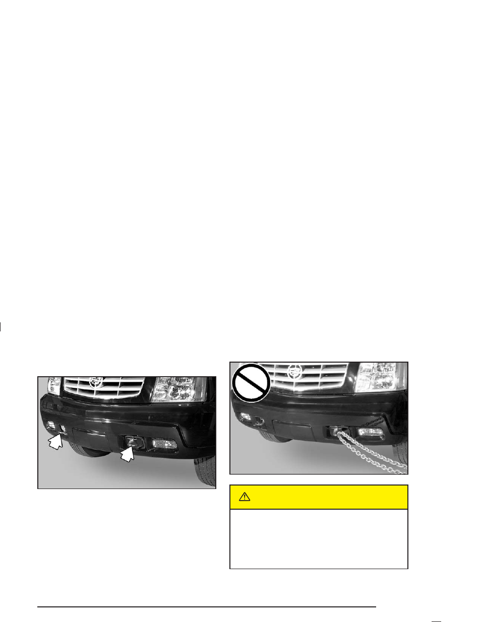 Caution | Cadillac 2004 Escalade ESV User Manual | Page 287 / 472