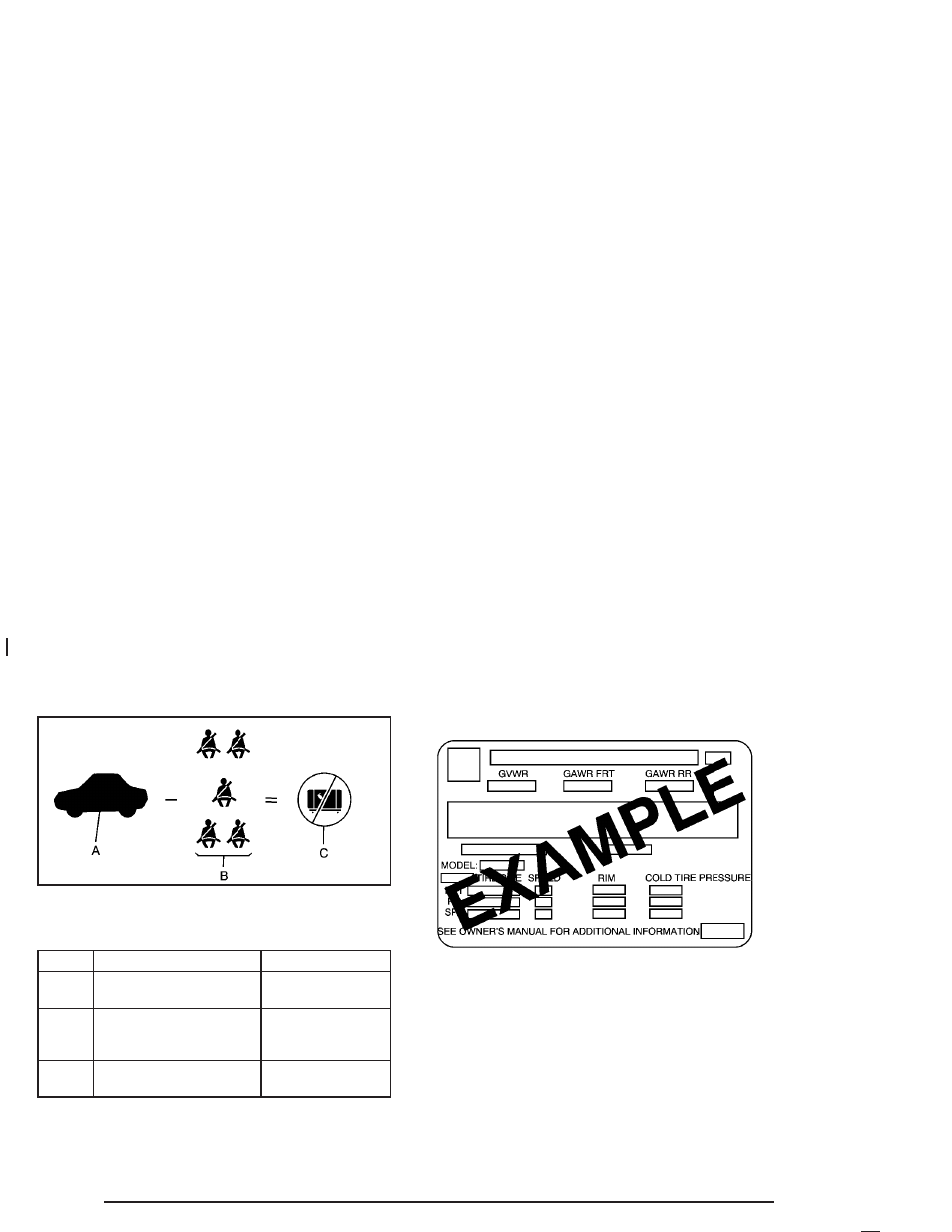 Loading your vehicle, Certification/tire label | Cadillac 2004 Escalade ESV User Manual | Page 292 / 472