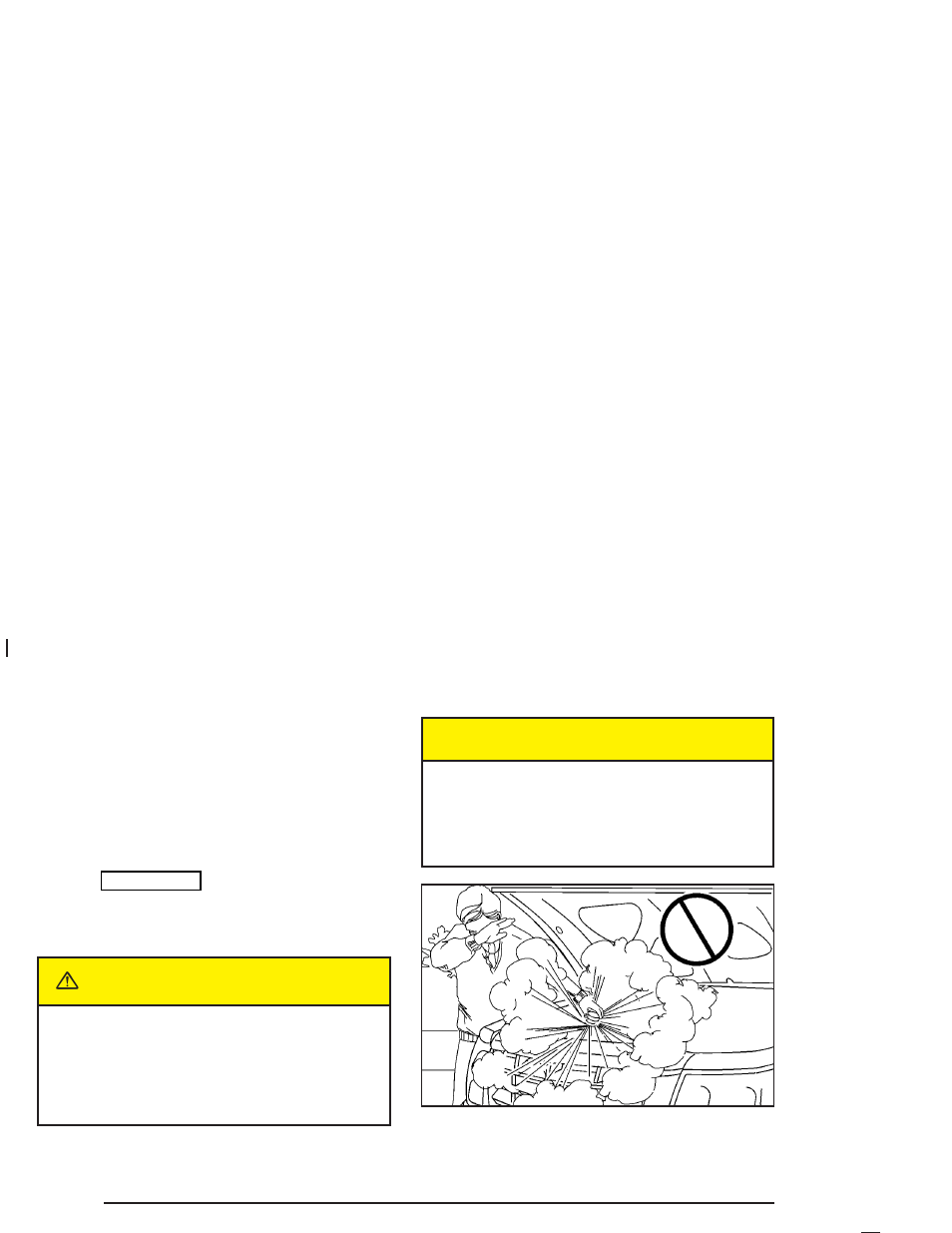 Caution | Cadillac 2004 Escalade ESV User Manual | Page 336 / 472