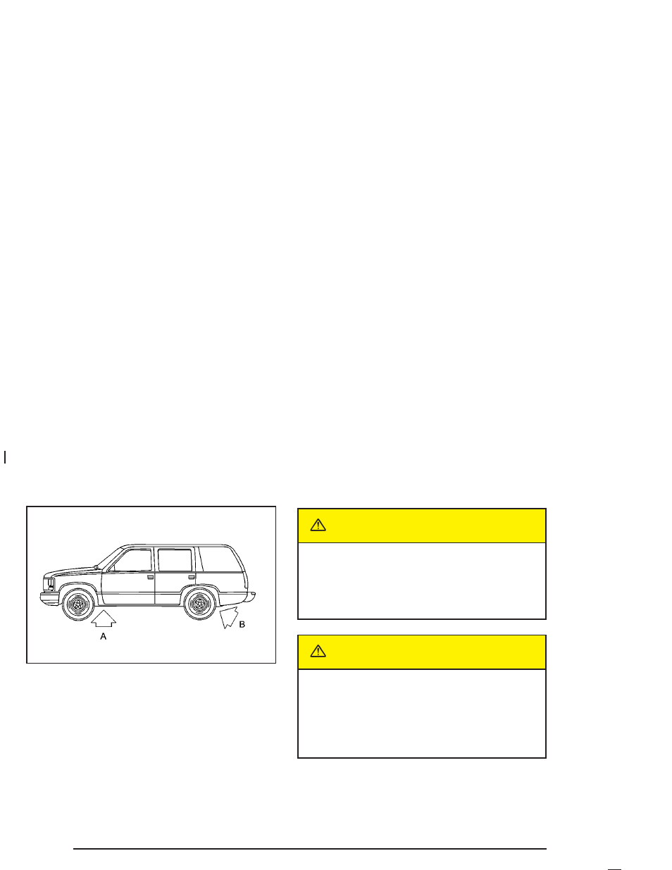 Caution | Cadillac 2004 Escalade ESV User Manual | Page 394 / 472