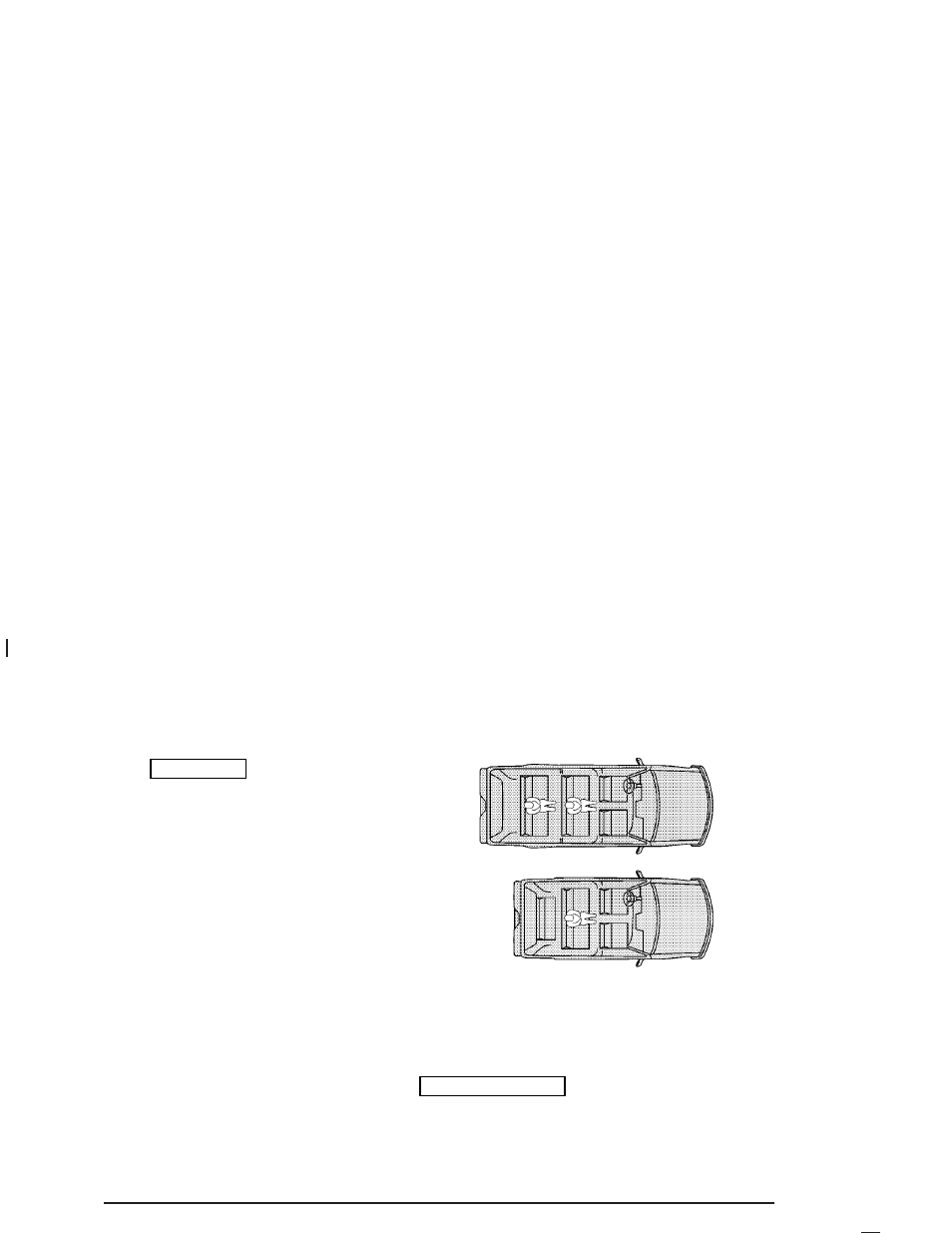 Right front passenger position, Center passenger position | Cadillac 2004 Escalade ESV User Manual | Page 46 / 472