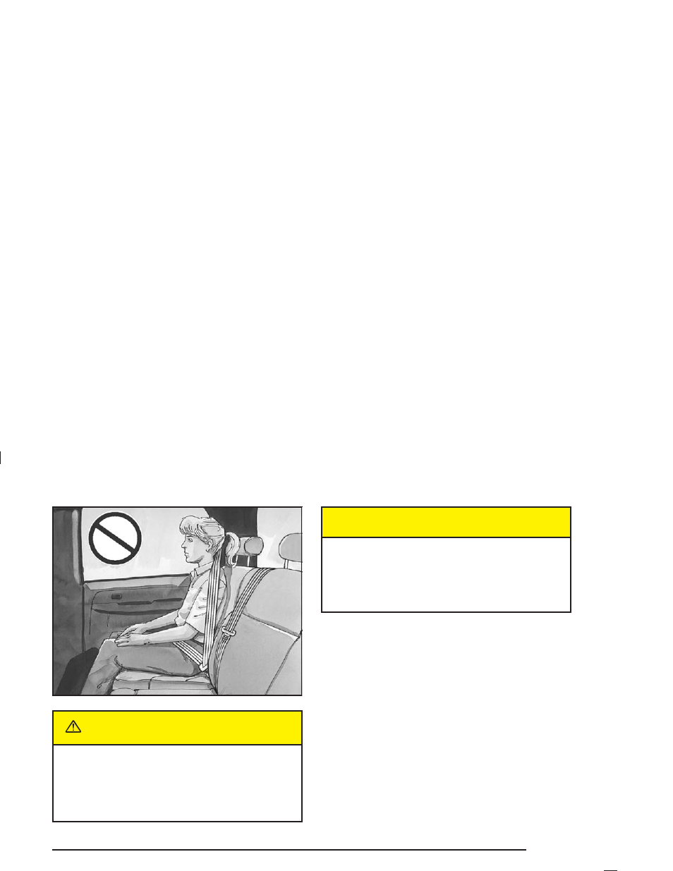 Infants and young children, Infants and young children -51, Caution | Cadillac 2004 Escalade ESV User Manual | Page 57 / 472