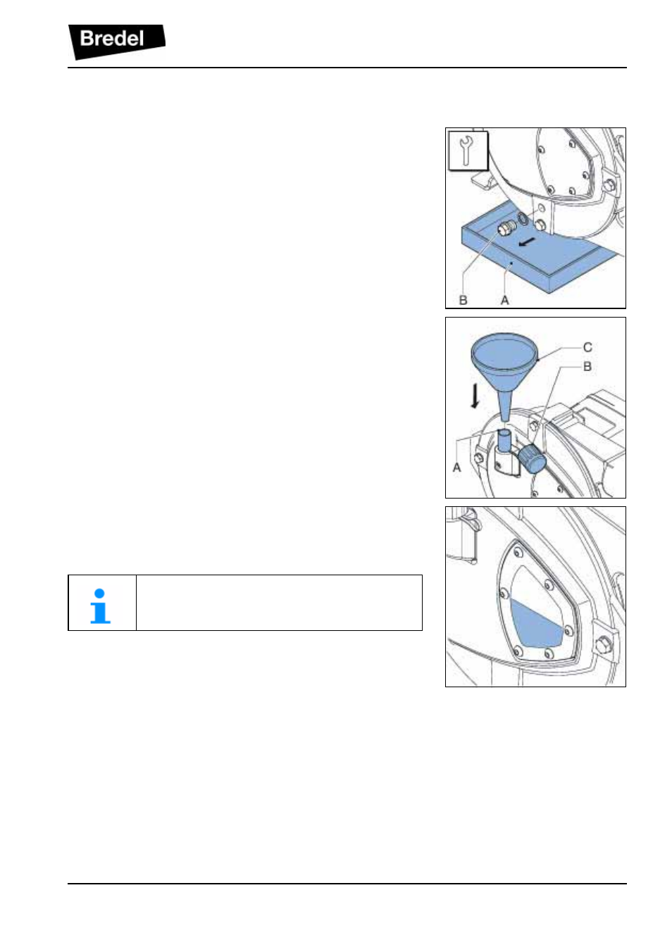 5 changing lubricant, 6 replacing pump hose, 1 removing pump hose | Watson-Marlow Bredel 10 User Manual | Page 31 / 68