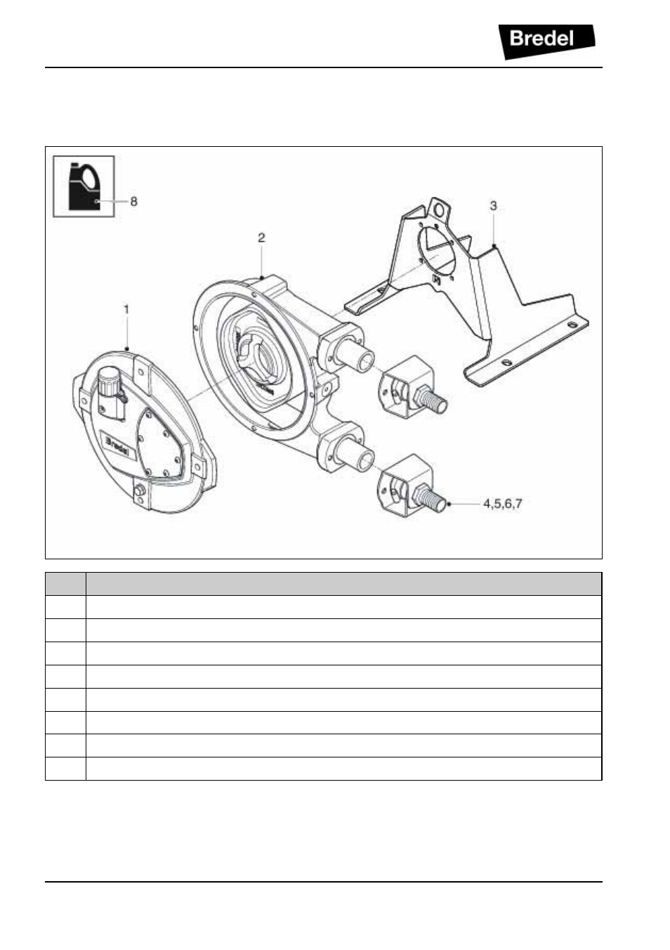 5 parts list, 1 overview | Watson-Marlow Bredel 10 User Manual | Page 54 / 68