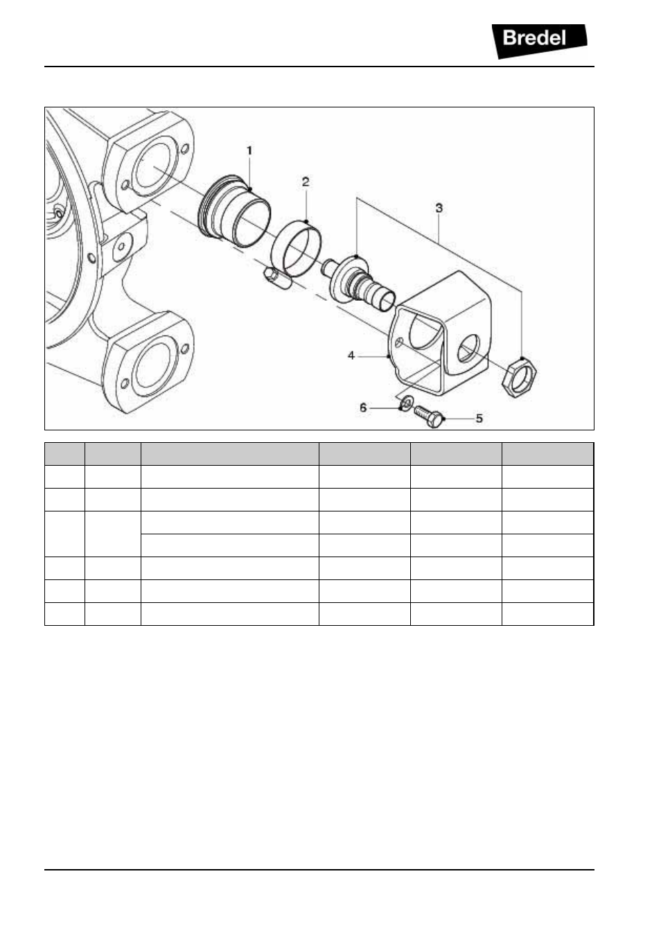 5 barbed nipple assembly (ptfe/pdvf) | Watson-Marlow Bredel 10 User Manual | Page 58 / 68