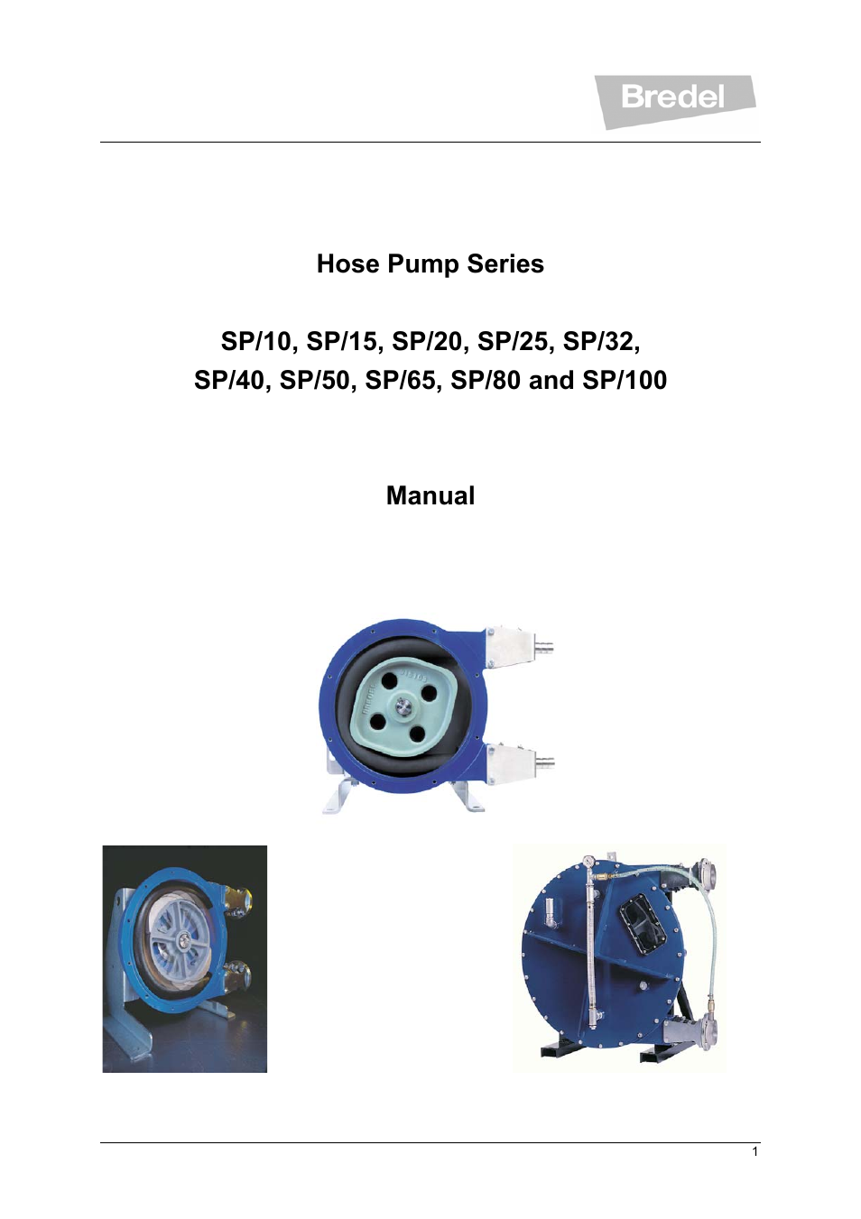 Watson-Marlow SP Series User Manual | 49 pages