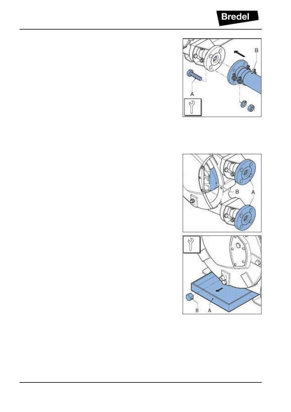8 exchanging replacement parts, 1 replacing pressing shoes | Watson-Marlow DuCoNite 25 User Manual | Page 38 / 76