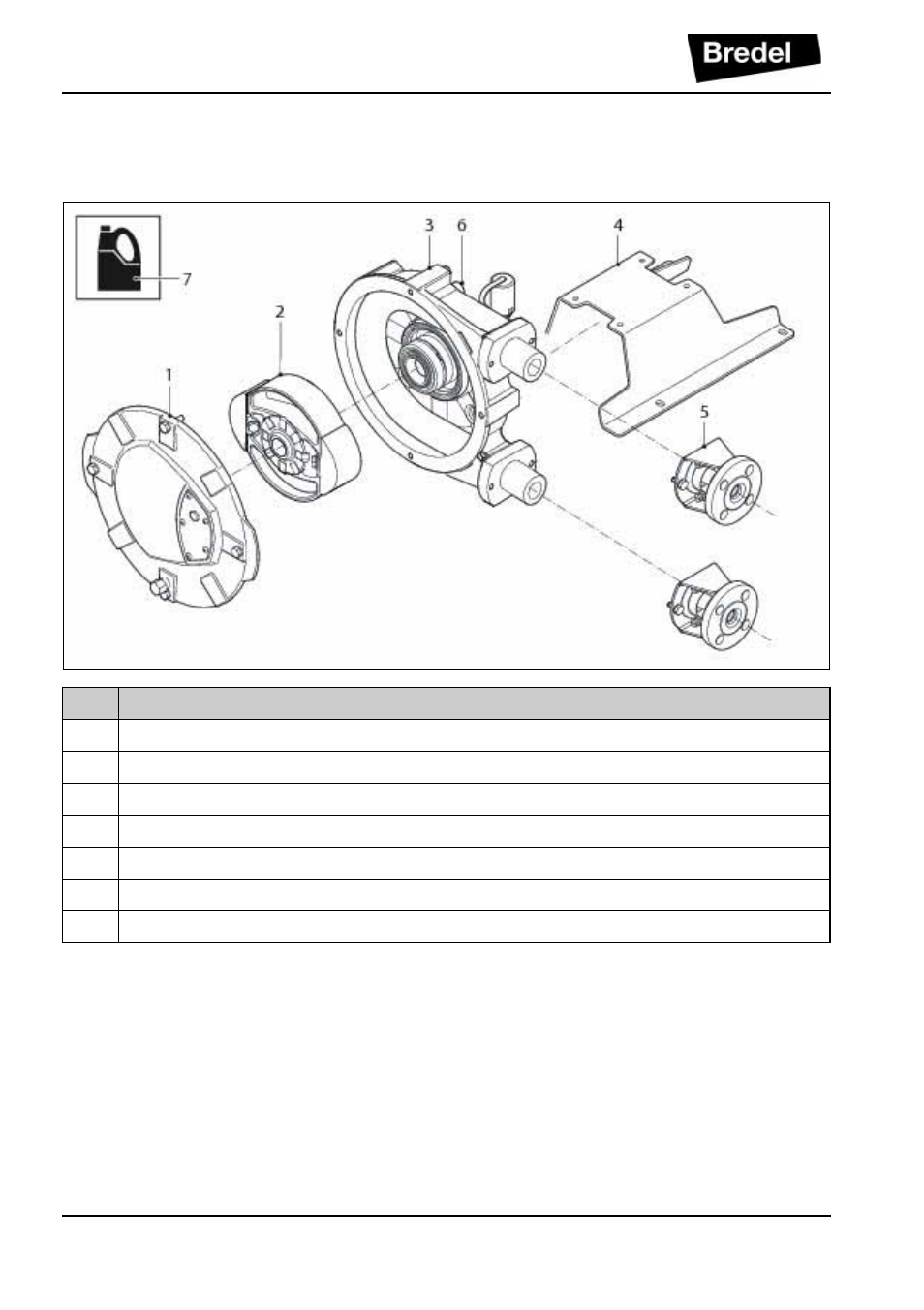 6 parts list, 1 overview | Watson-Marlow DuCoNite 25 User Manual | Page 64 / 76