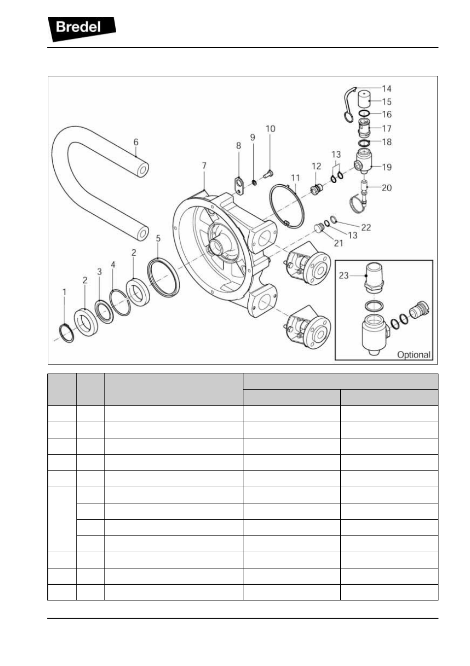 4 pump housing assembly | Watson-Marlow DuCoNite 25 User Manual | Page 67 / 76