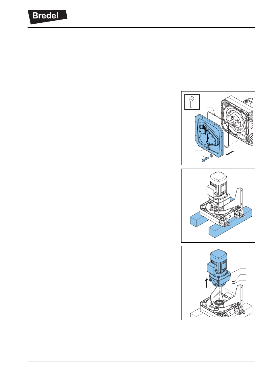 6 exchanging replacement parts, 1 replacing rotor, bearings and seal ring | Watson-Marlow APEX10 User Manual | Page 41 / 72