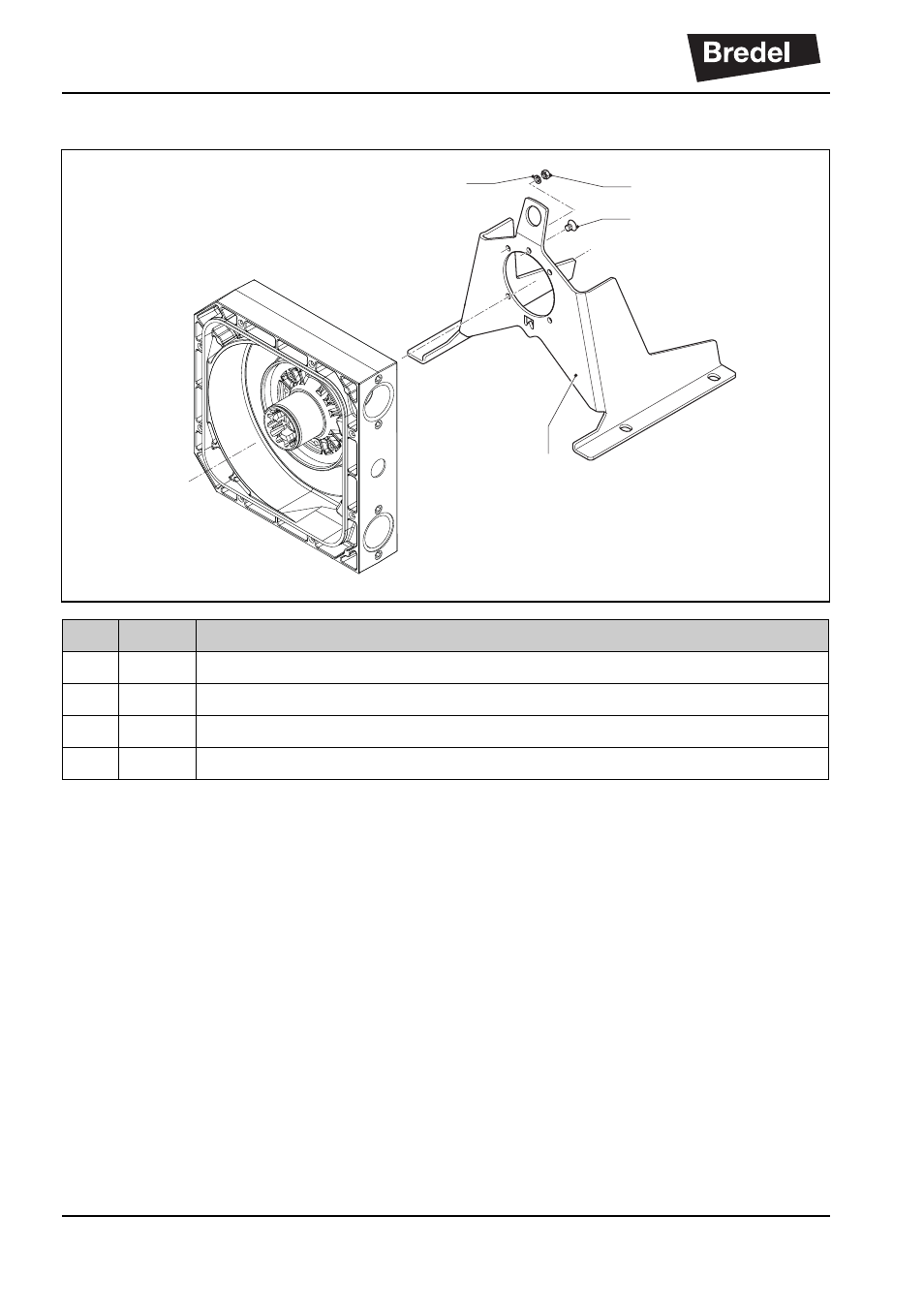 5 support assembly | Watson-Marlow APEX10 User Manual | Page 64 / 72