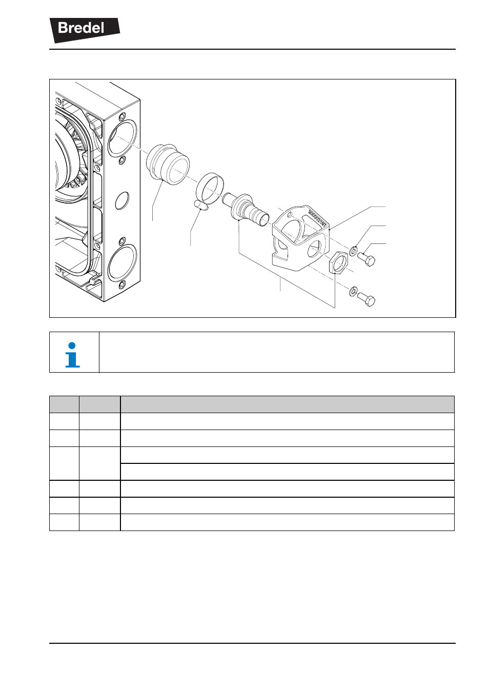 6 barbed nipple assembly (ptfe/pdvf) | Watson-Marlow APEX10 User Manual | Page 65 / 72