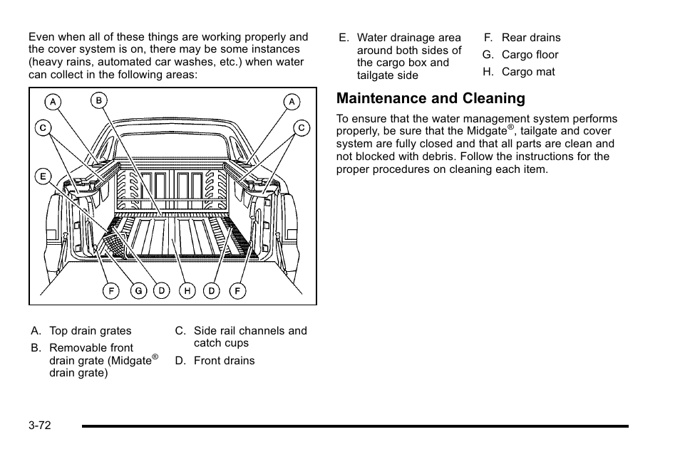 Maintenance and cleaning | Cadillac 2010 Escalade EXT User Manual | Page 174 / 580