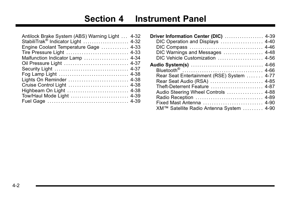 Cadillac 2010 Escalade EXT User Manual | Page 182 / 580