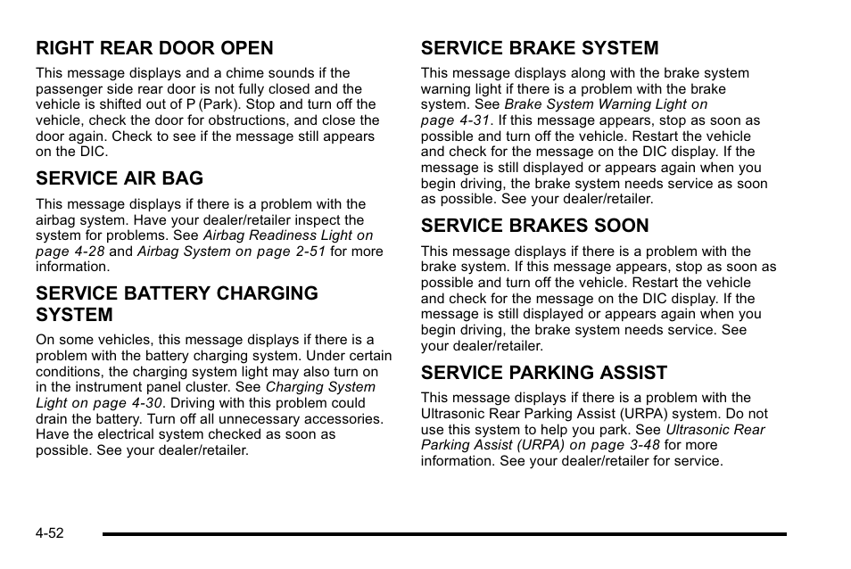 Cadillac 2010 Escalade EXT User Manual | Page 232 / 580