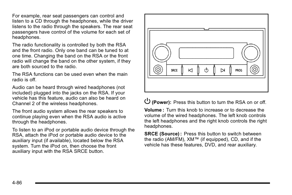 Cadillac 2010 Escalade EXT User Manual | Page 266 / 580