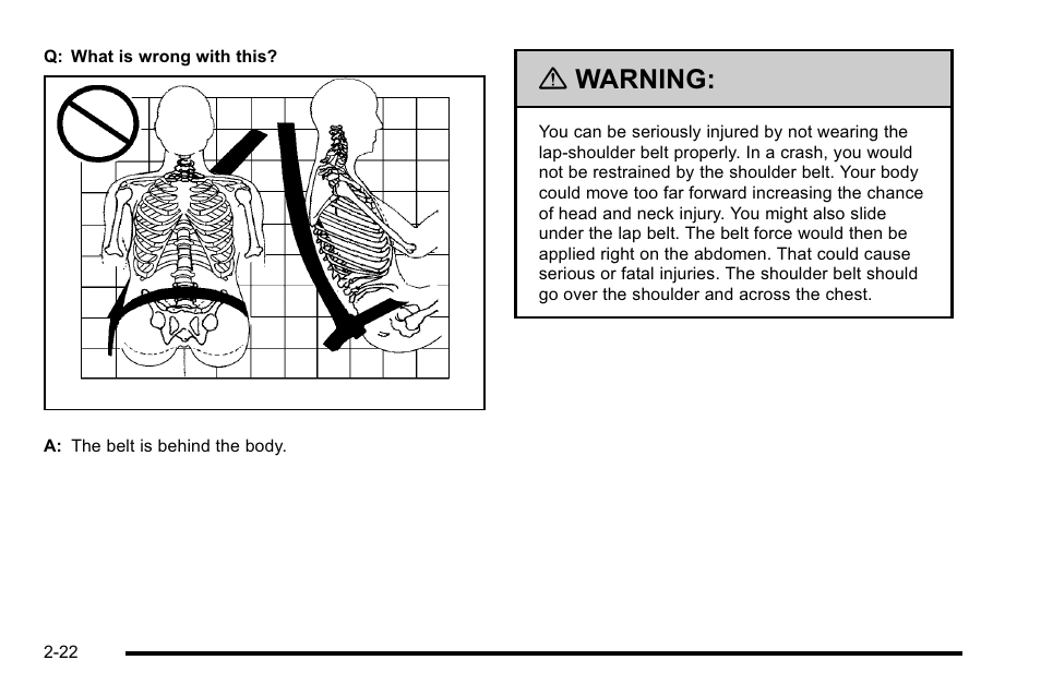 Warning | Cadillac 2010 Escalade EXT User Manual | Page 56 / 580