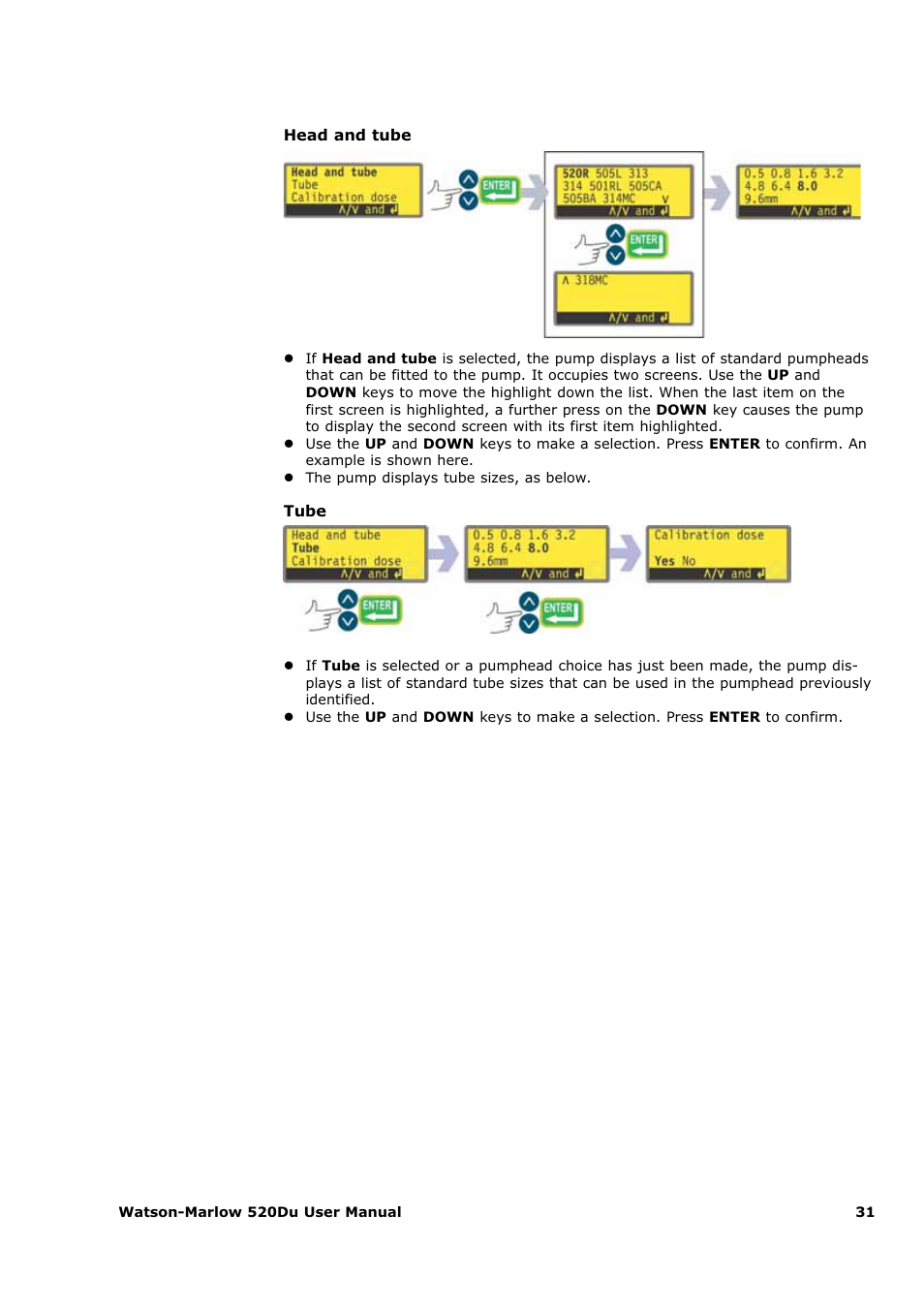 Watson-Marlow 520Du User Manual | Page 31 / 107