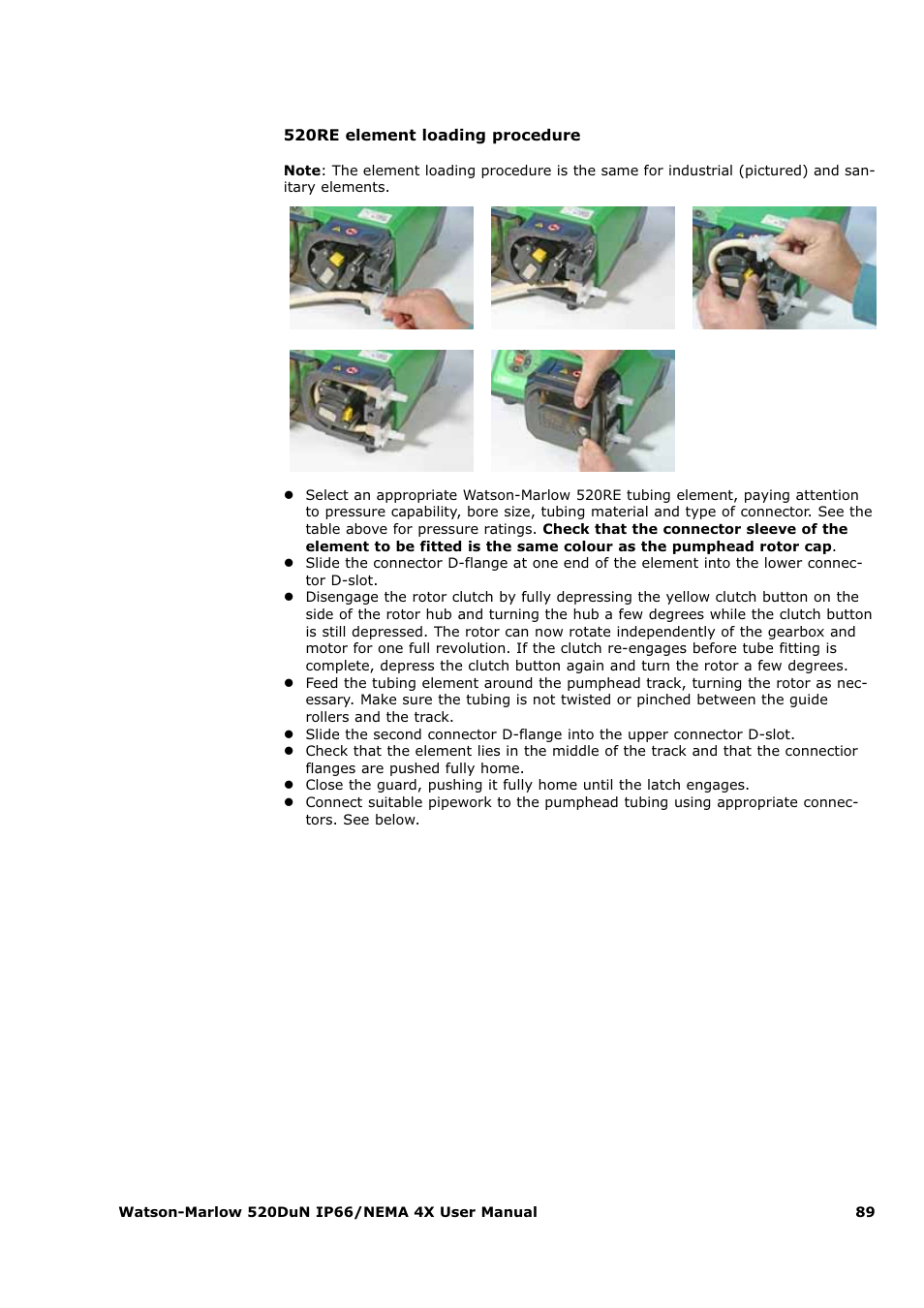 Watson-Marlow 520Du User Manual | Page 89 / 107