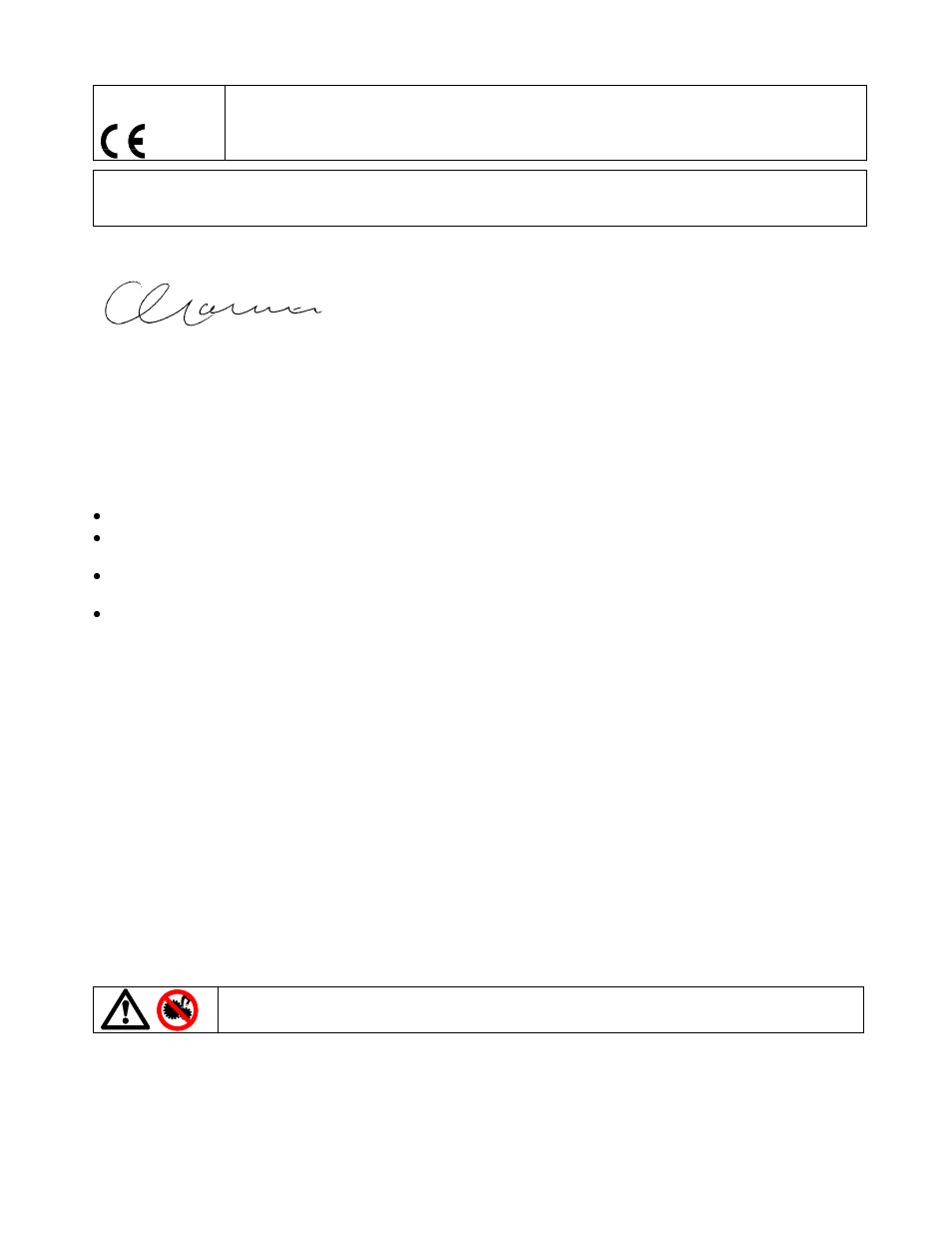 Declarations, Two year warranty, Information for returning pumps | Safety | Watson-Marlow 403U User Manual | Page 2 / 13