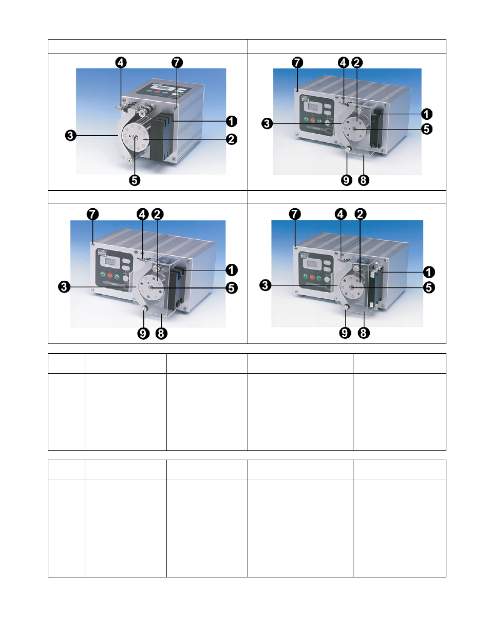 Pump spares | Watson-Marlow 403U User Manual | Page 5 / 13