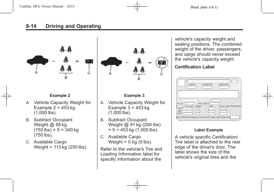 Cadillac SRX 2010 User Manual | Page 258 / 468