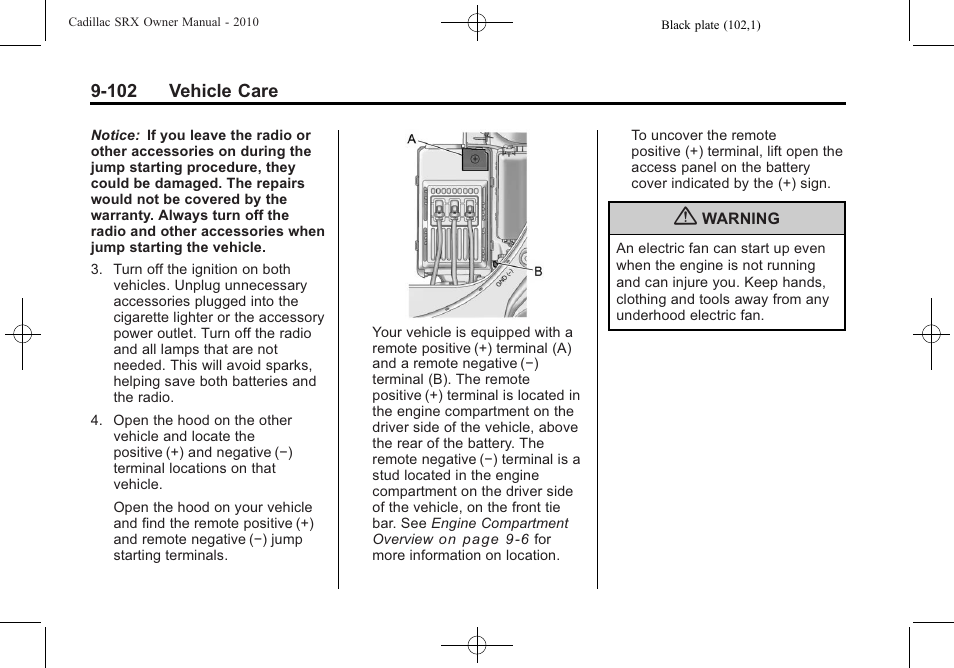Cadillac SRX 2010 User Manual | Page 408 / 468