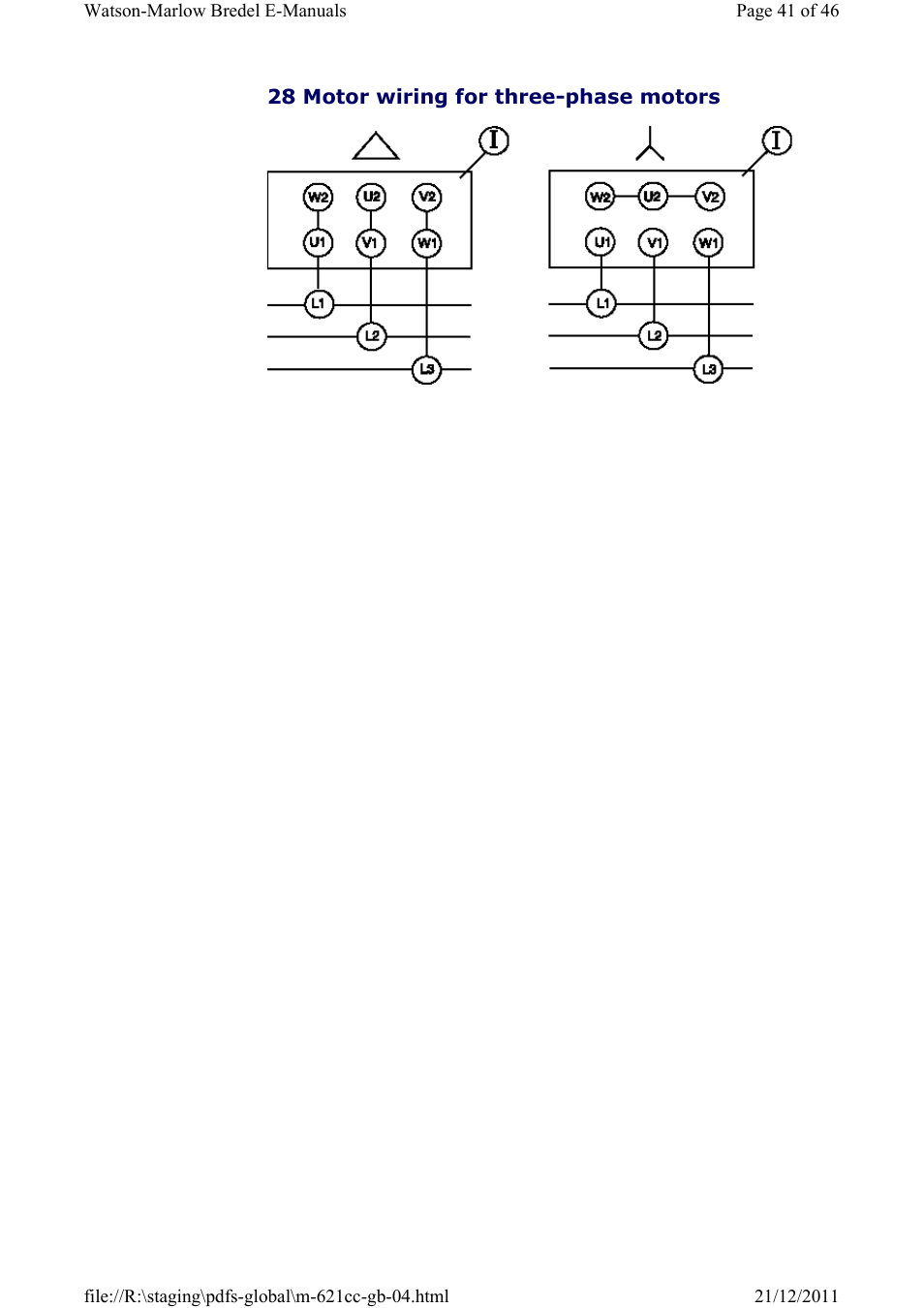 Watson-Marlow 621CC User Manual | Page 41 / 46