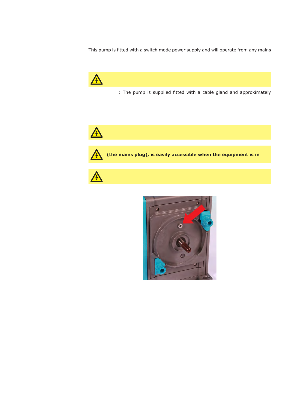 9 connecting to a power supply | Watson-Marlow Qdos30 User Manual | Page 15 / 66