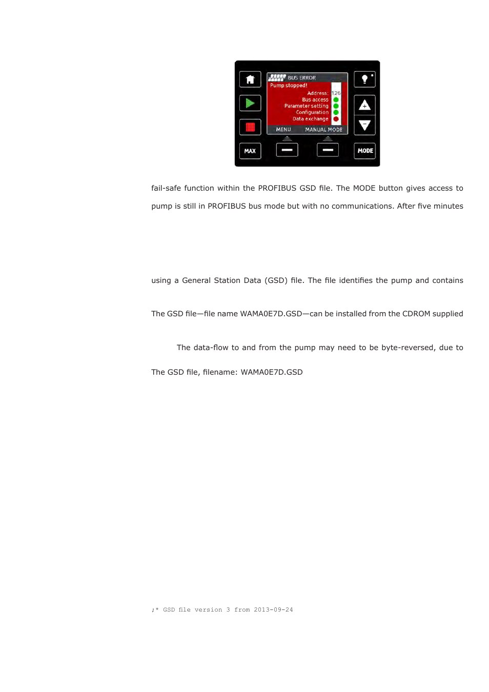 8 profibus gsd file | Watson-Marlow Qdos30 User Manual | Page 31 / 66