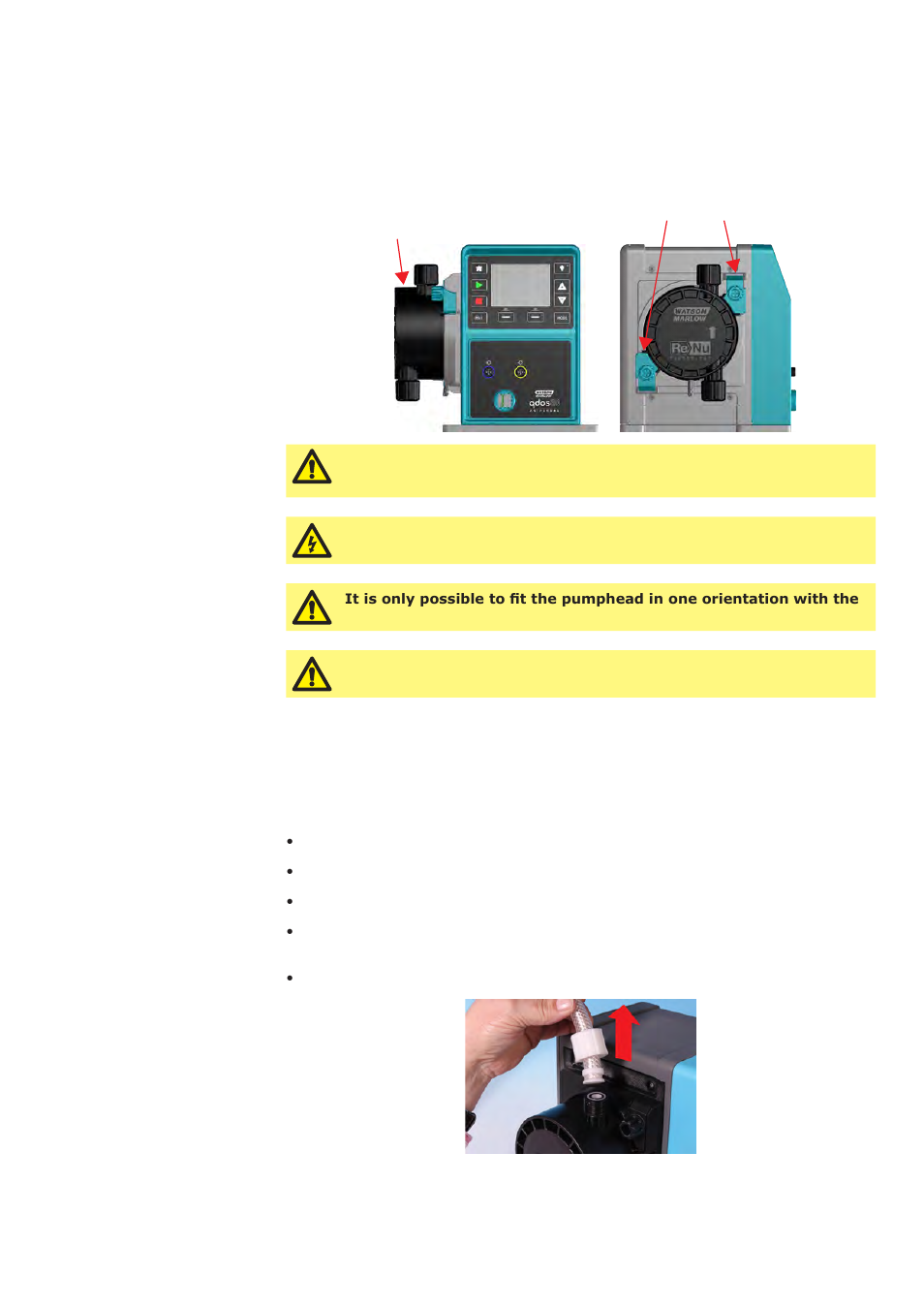 18 pumphead replacement | Watson-Marlow Qdos30 User Manual | Page 57 / 66
