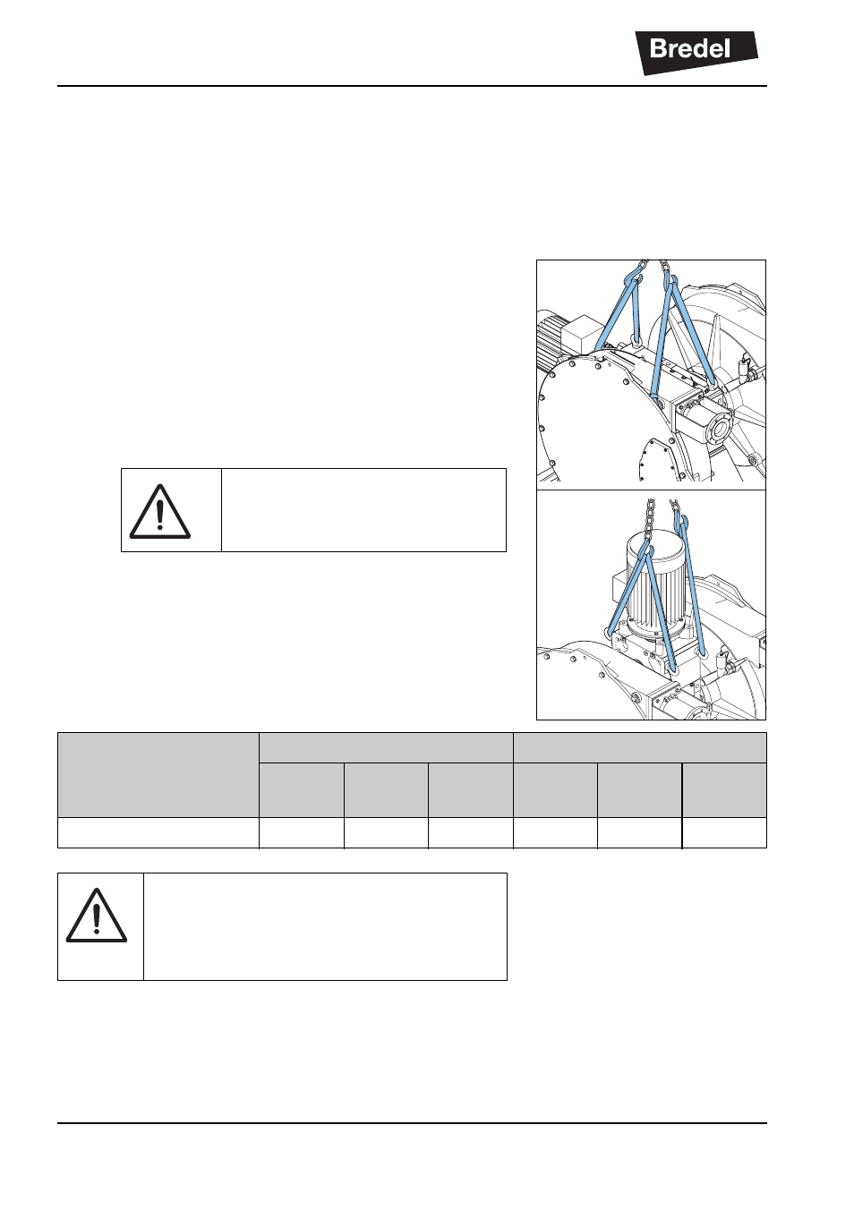 4 lifting and moving the pump, 1 lifting the complete unit | Watson-Marlow Bredel 265 User Manual | Page 28 / 96