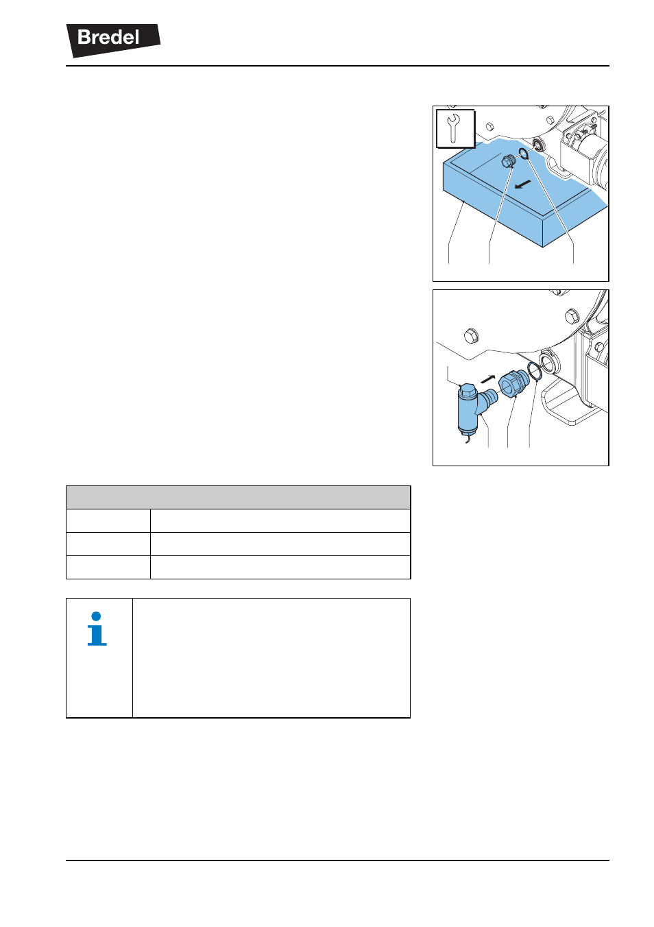 2 fitting a low level float switch | Watson-Marlow Bredel 265 User Manual | Page 63 / 96