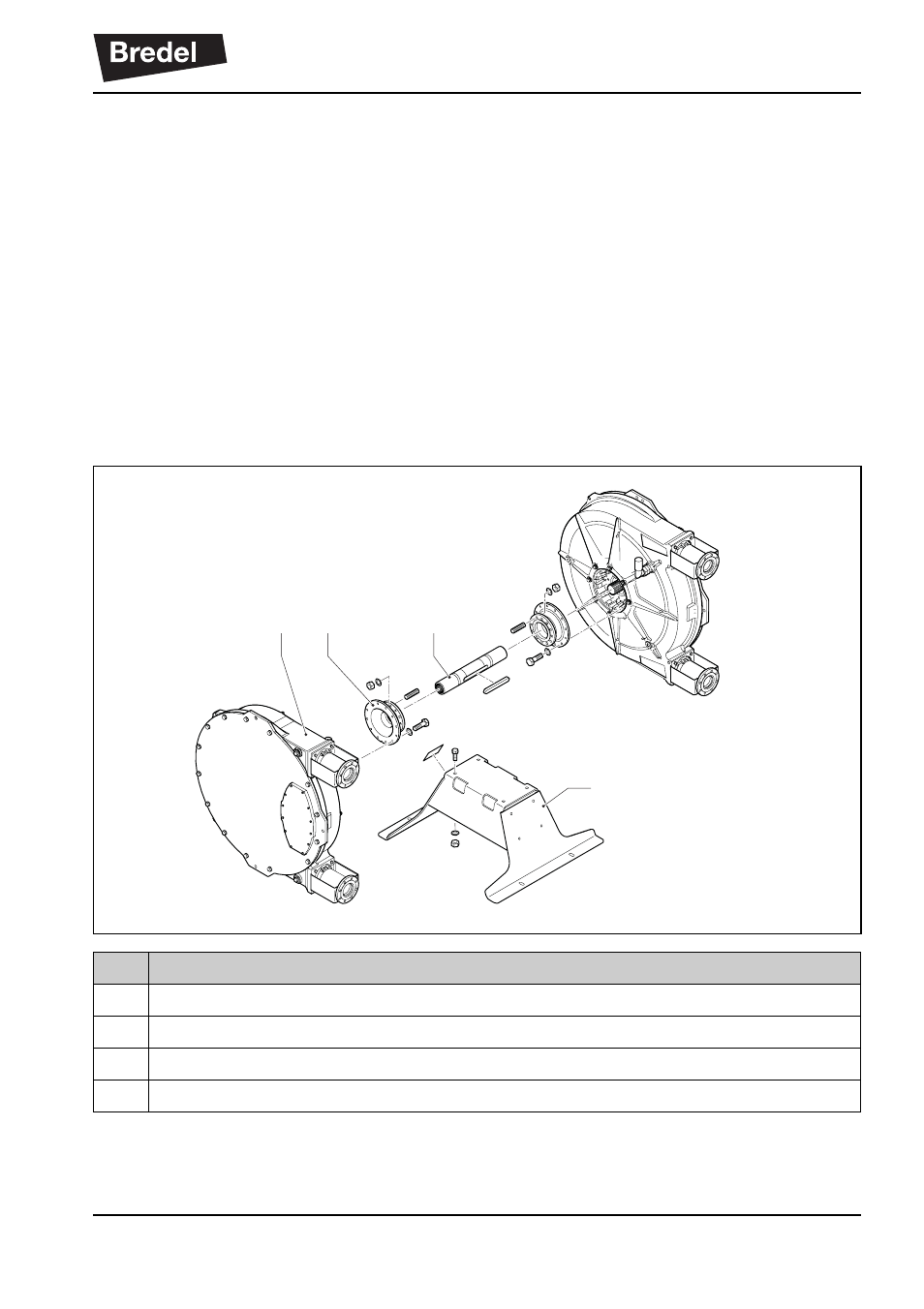 2 lubricant for gearbox, 3 parts list, 1 overview complete unit | Watson-Marlow Bredel 265 User Manual | Page 81 / 96