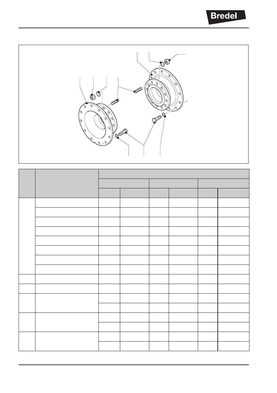 8 adaption assembly | Watson-Marlow Bredel 265 User Manual | Page 88 / 96
