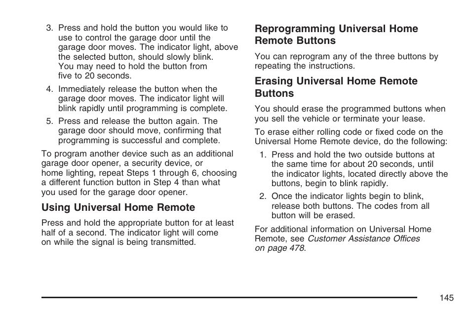 Cadillac 2007 DTS User Manual | Page 145 / 508