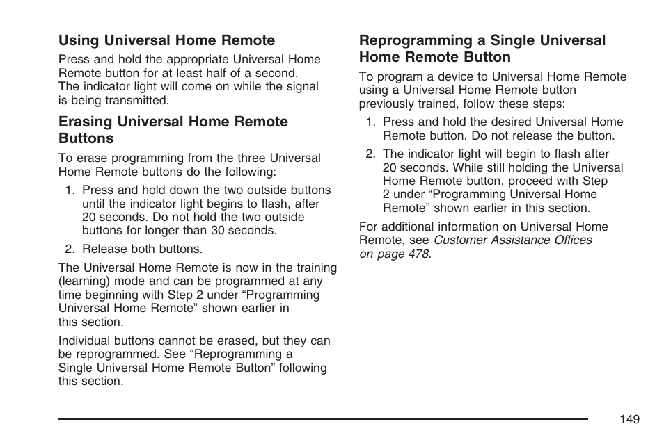 Cadillac 2007 DTS User Manual | Page 149 / 508