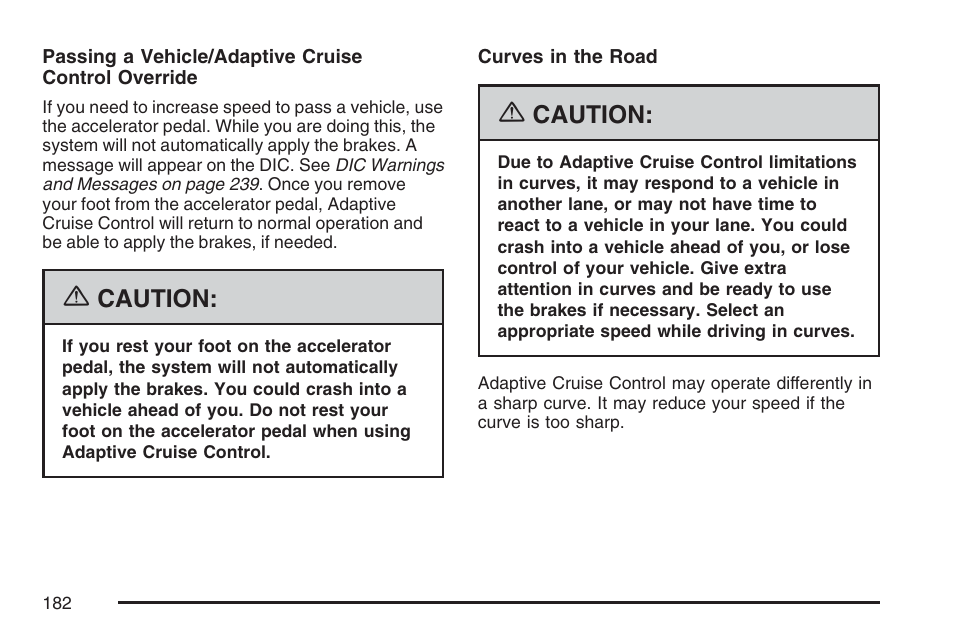 Cadillac 2007 DTS User Manual | Page 182 / 508