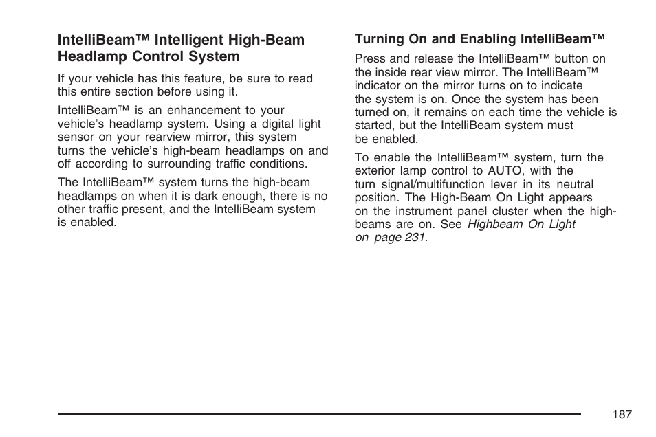 Cadillac 2007 DTS User Manual | Page 187 / 508