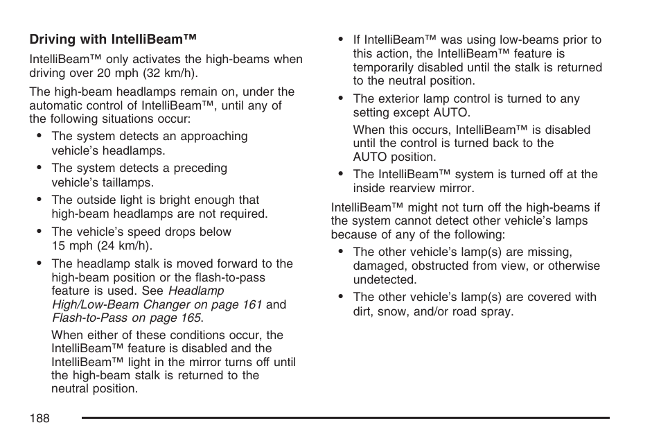 Cadillac 2007 DTS User Manual | Page 188 / 508