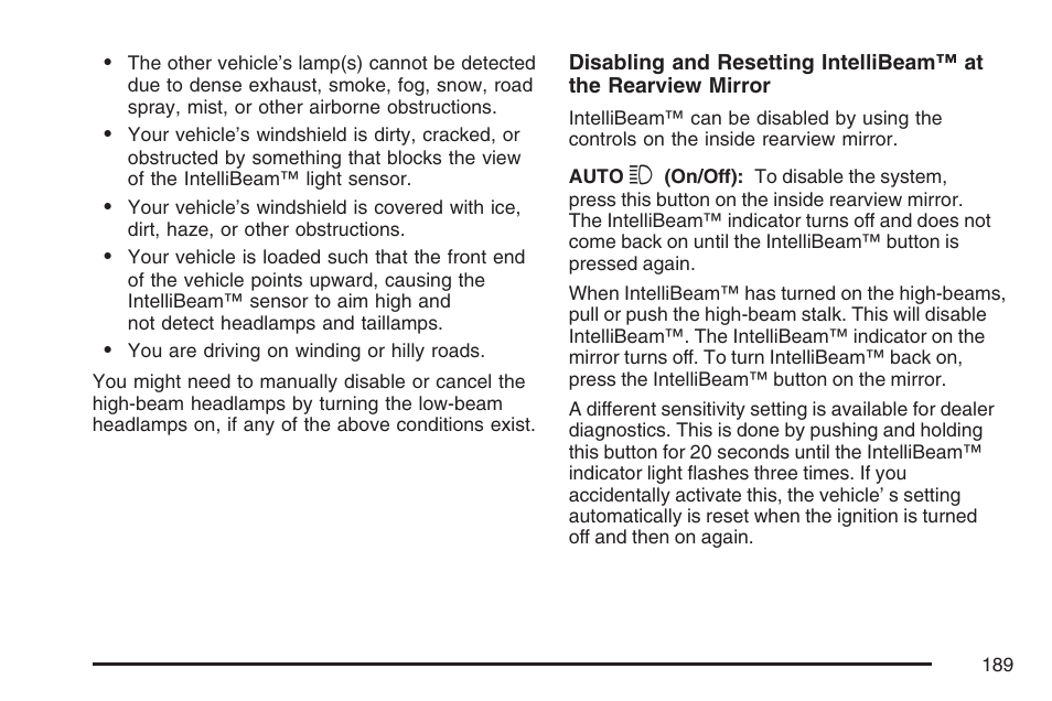 Cadillac 2007 DTS User Manual | Page 189 / 508