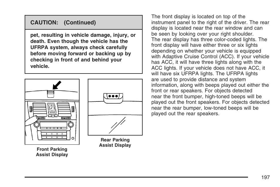 Cadillac 2007 DTS User Manual | Page 197 / 508