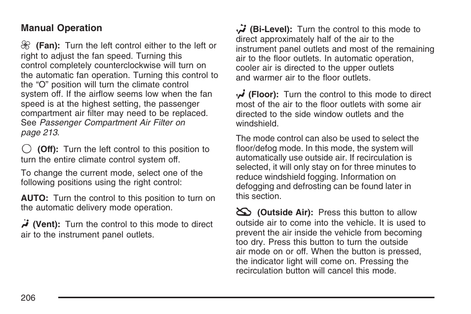 Cadillac 2007 DTS User Manual | Page 206 / 508