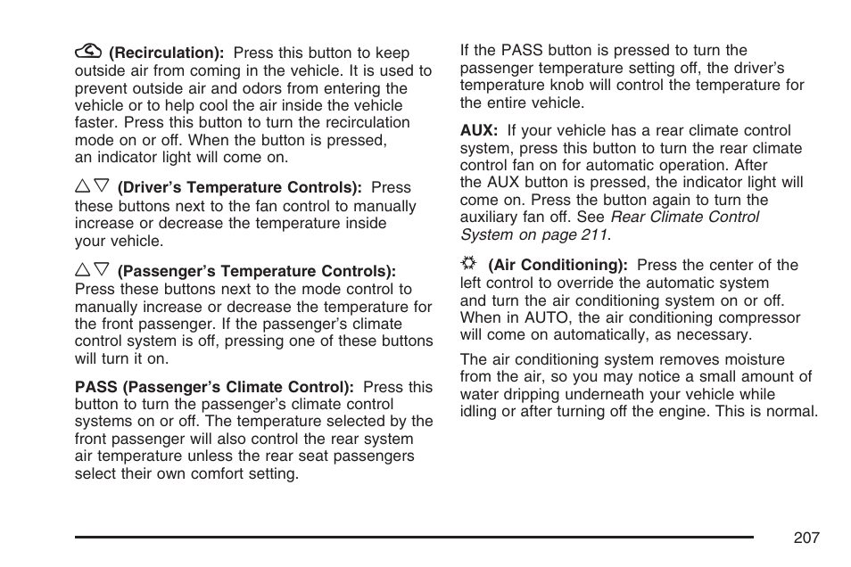 Cadillac 2007 DTS User Manual | Page 207 / 508